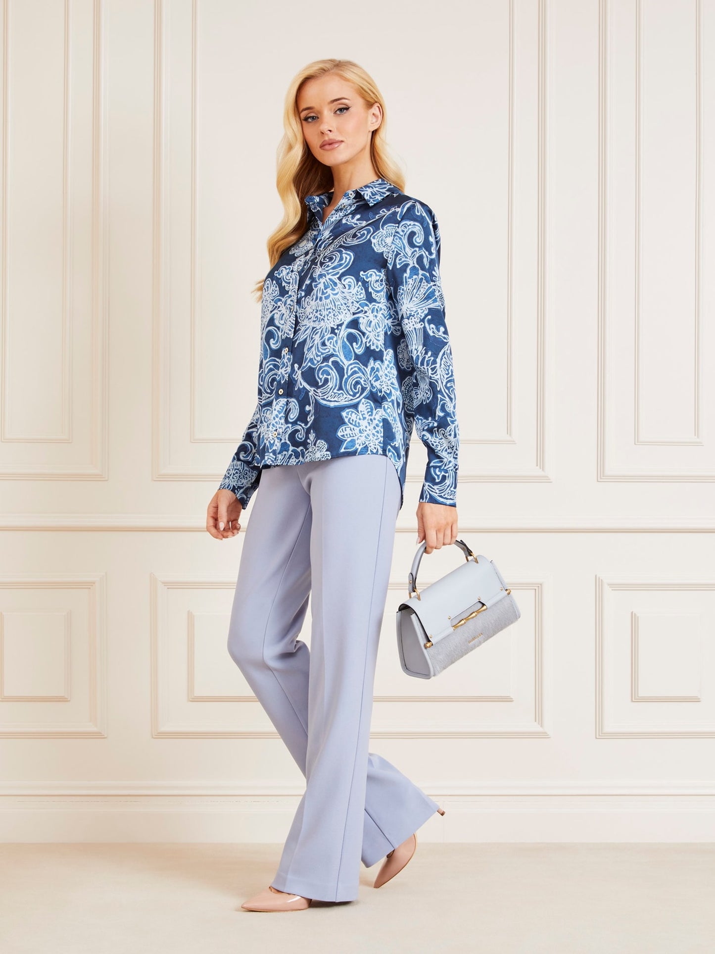 Кошула со свиленкаст сјај