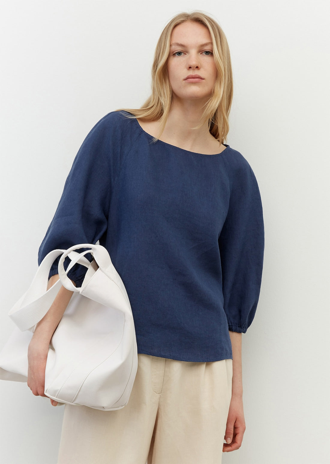 Блуза од чист лен