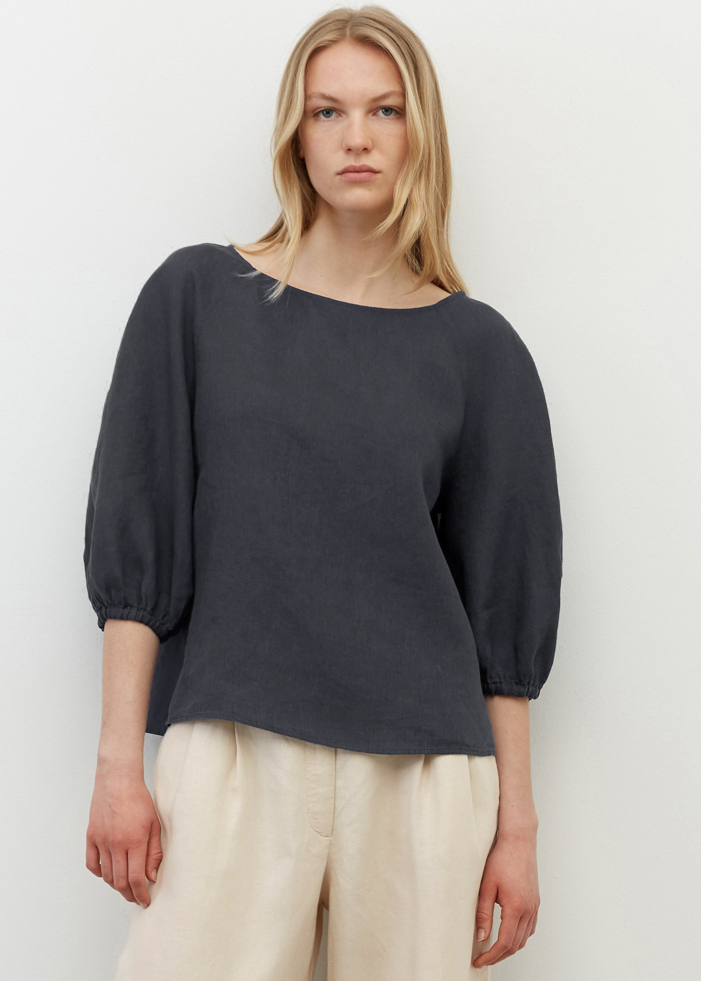 Блуза од чист лен