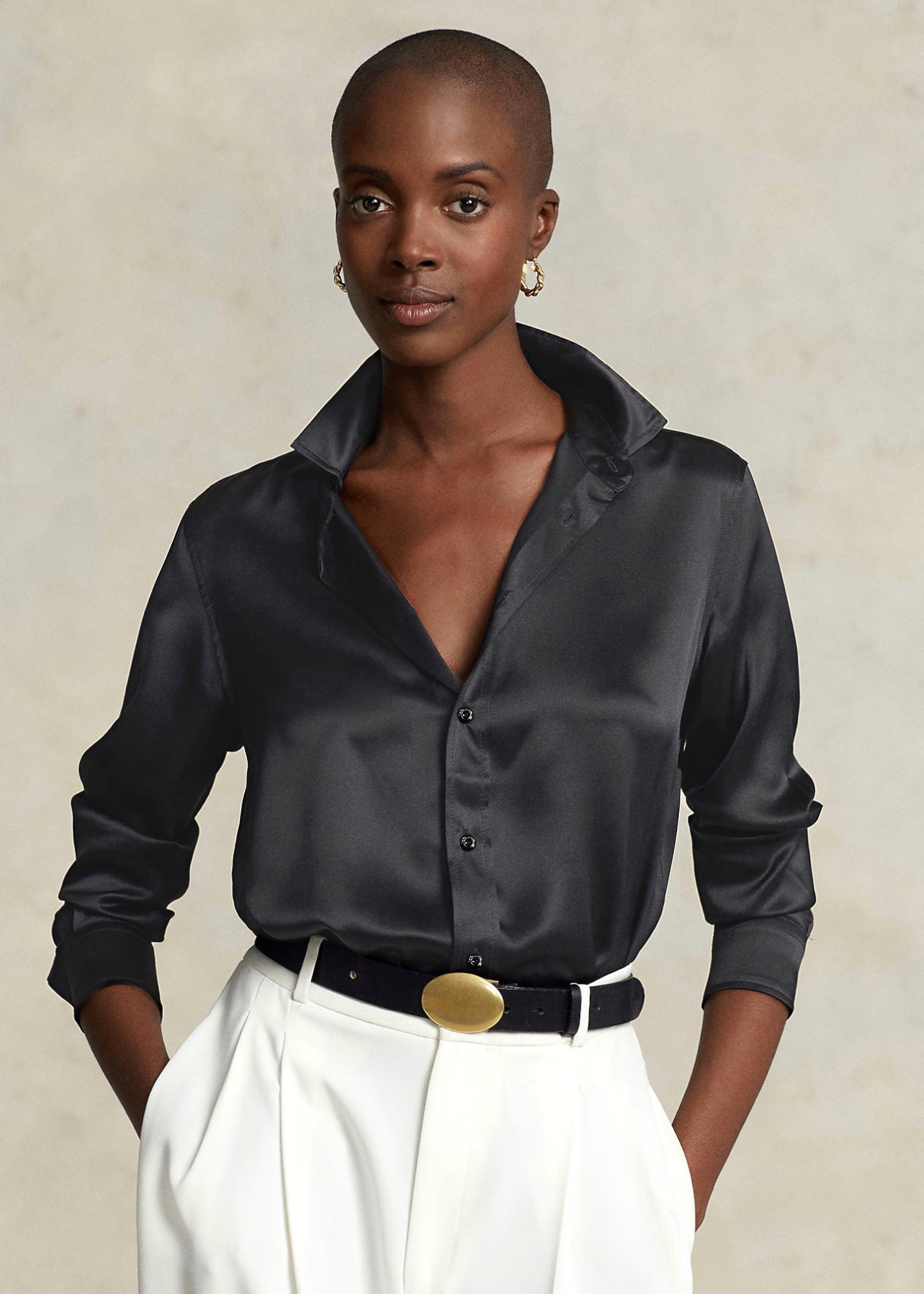 Кошула со свиленкаст сјај