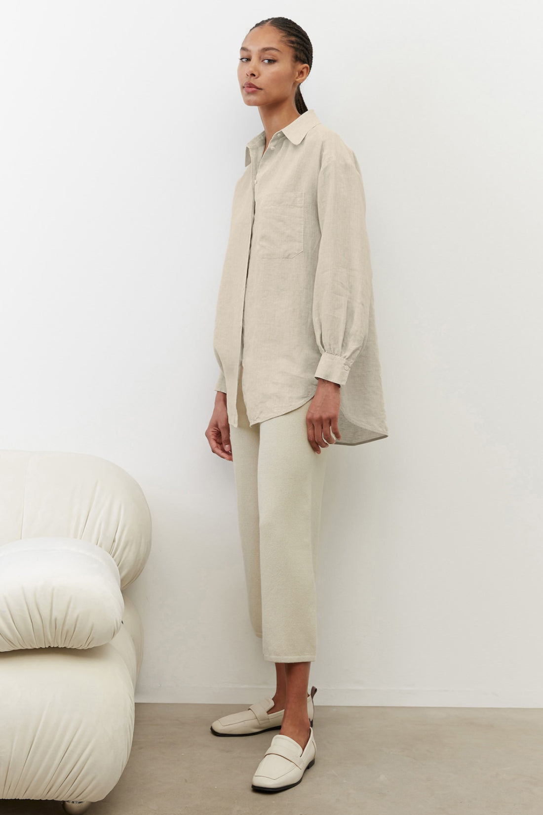 Кошула изработена од чист лен