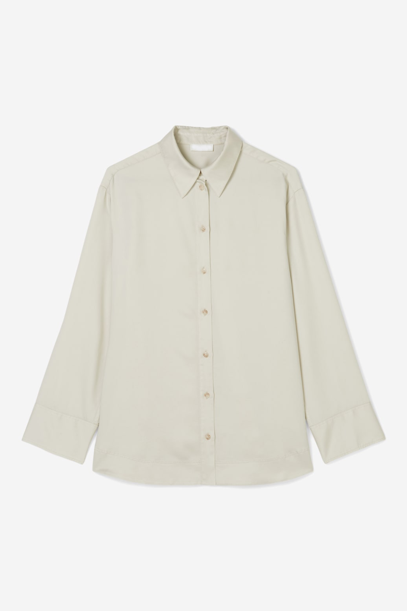 Lyocell блуза изработена од фина сатенска ткаенина