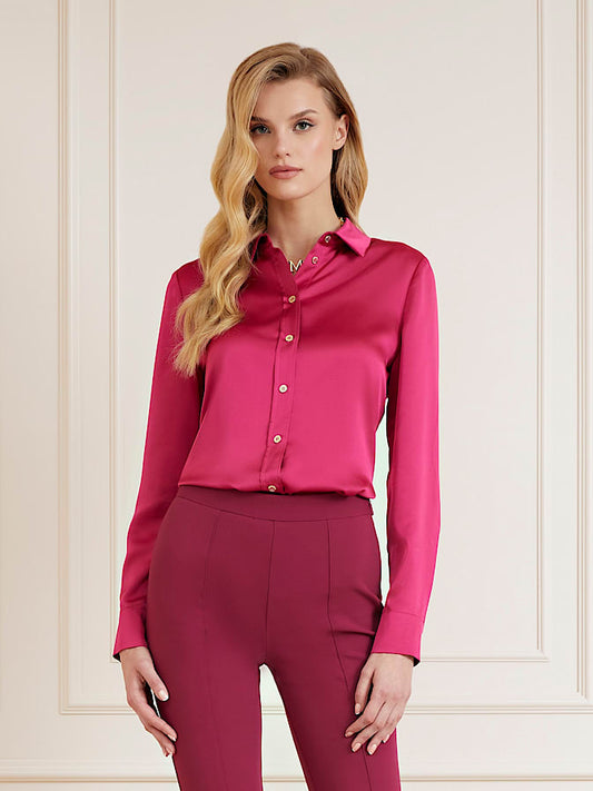 Кошула со свиленкаст сјај