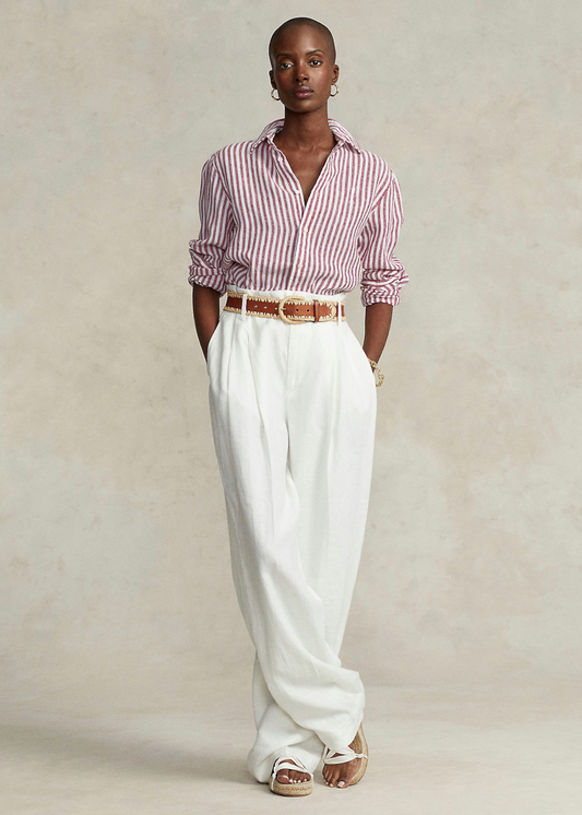 Памучна кошула со риги