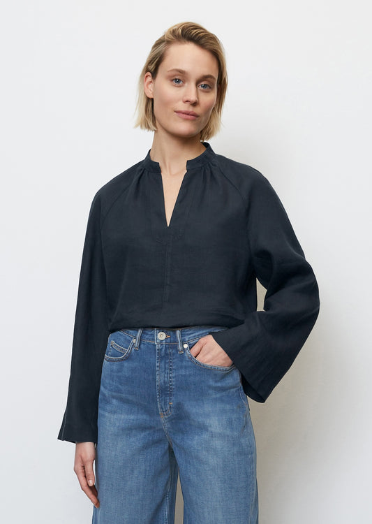 Блуза туника изработена од лен