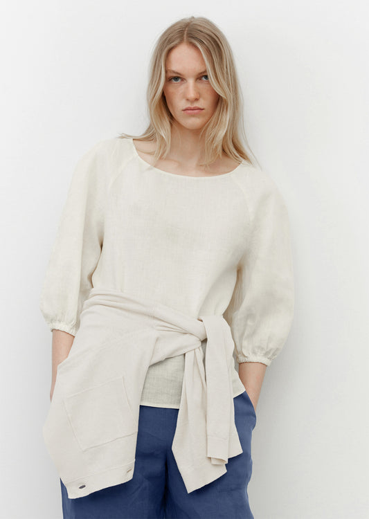 Блуза од чист лен