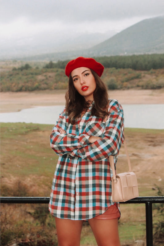 Overshirt изработена од памук