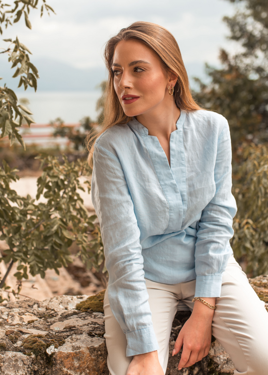 Кошула во летен лен