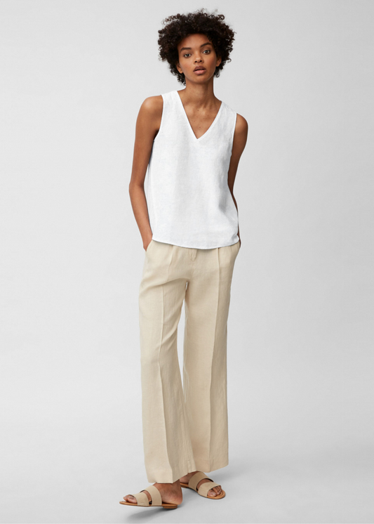 Топ изработен од лен