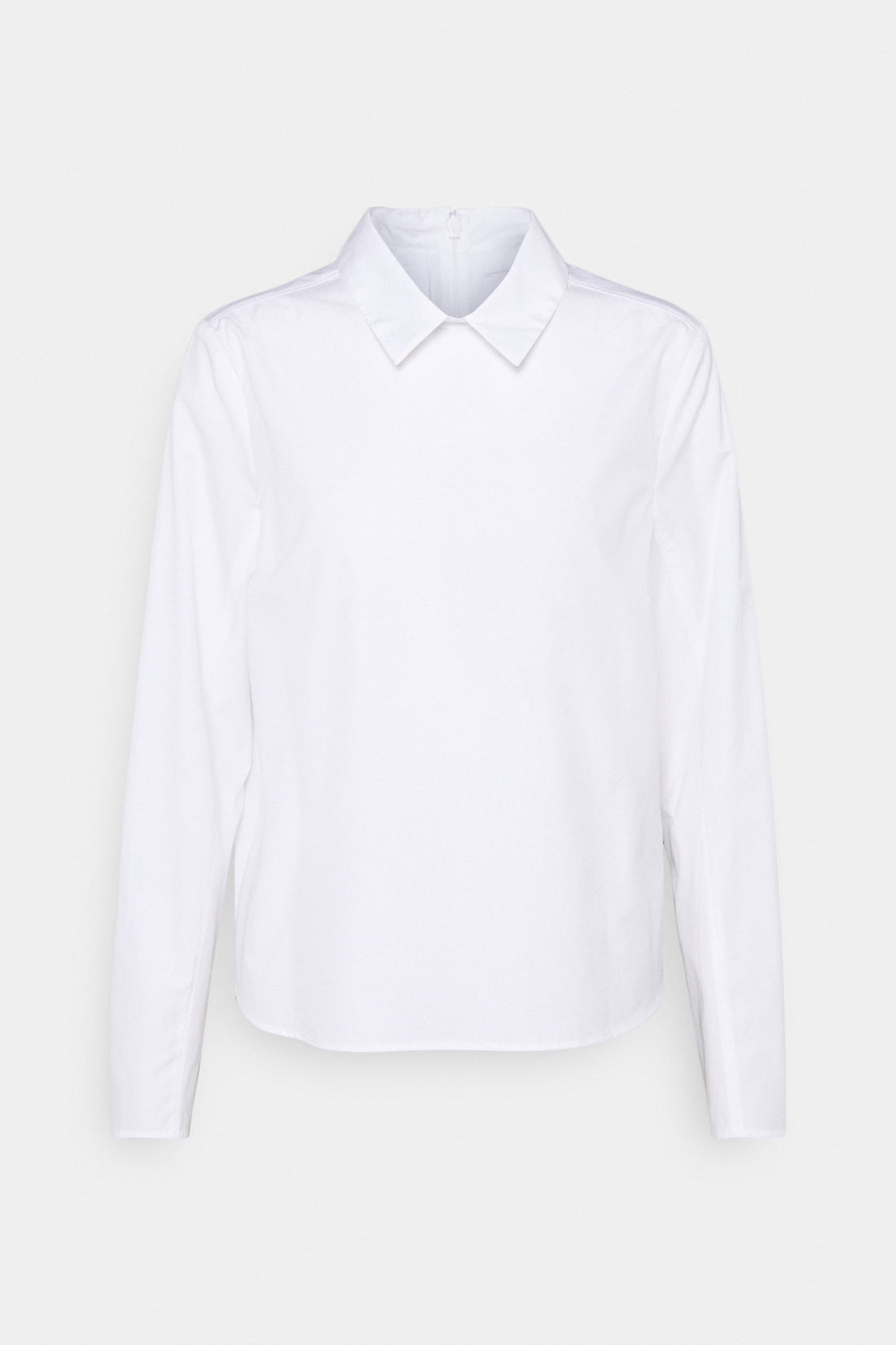Блуза од бела поплин органска ткаенина