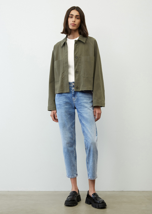 Палто изработено од органски твил памук